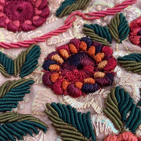 Handmade Boho Shoulder Bag Embroidery Shoulder bag - Picture 4 of 16